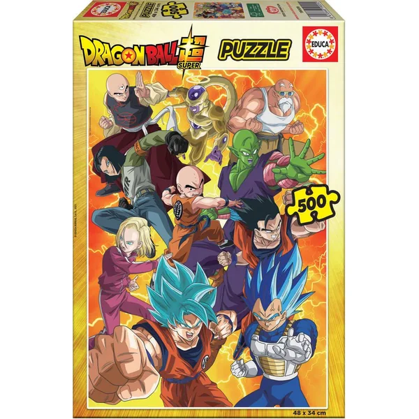 PUZZLE 500 PIECES - DRAGON BALL SUPER 2