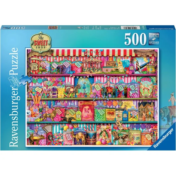 PUZZLE 500 PIECES - LE MAGASIN DE BONBONS