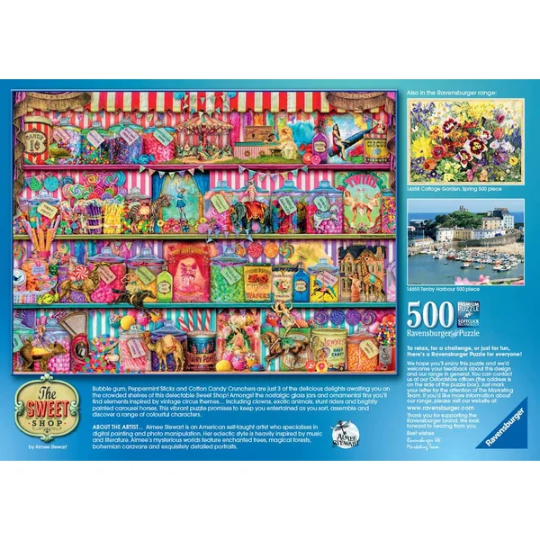 PUZZLE 500 PIECES - LE MAGASIN DE BONBONS