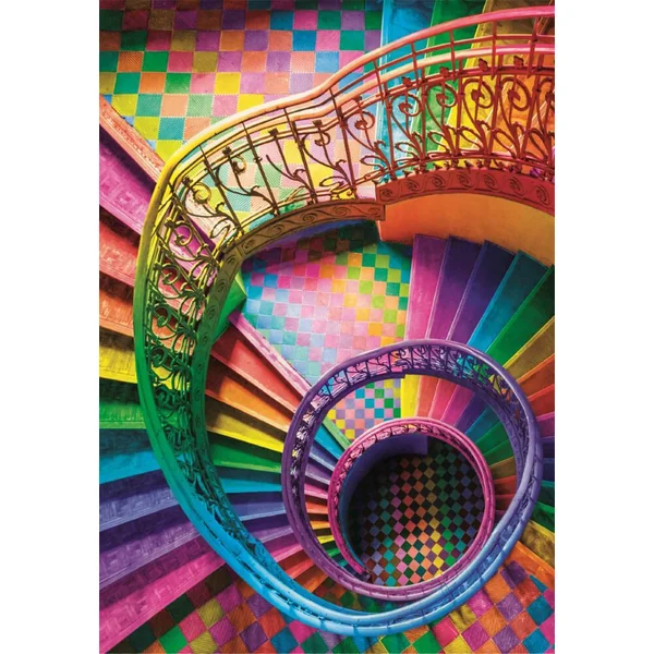 PUZZLE - 500 PIECES - STAIRS