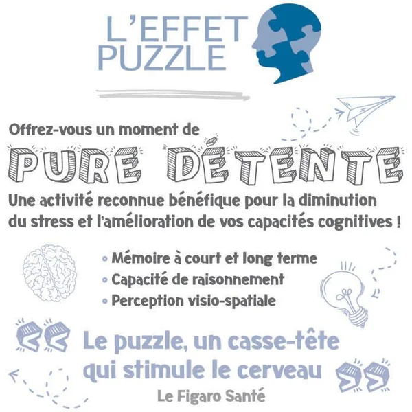 PUZZLE LE RECIF CORALLIEN - 500 PIECES