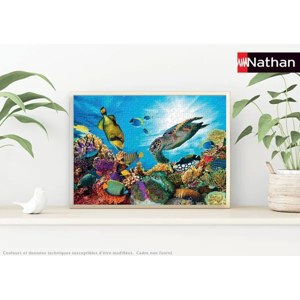 PUZZLE LE RECIF CORALLIEN - 500 PIECES