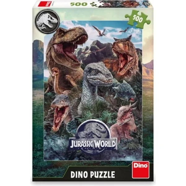 Puzzle Monde Jurassique 500 pièces