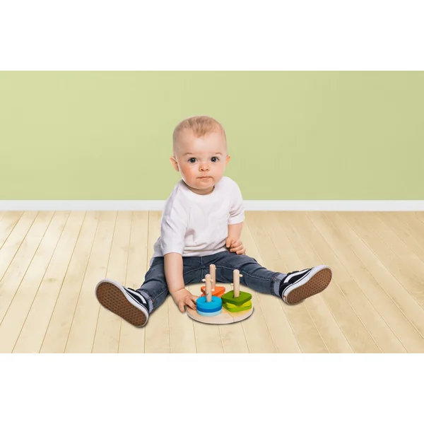 Puzzle Montessori en bois, Wood