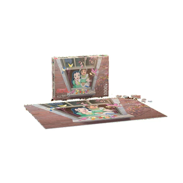 Puzzle Princesse Sarah "Le festin des oiseaux" 1000 pièces Les séries de Notre enfance 2024