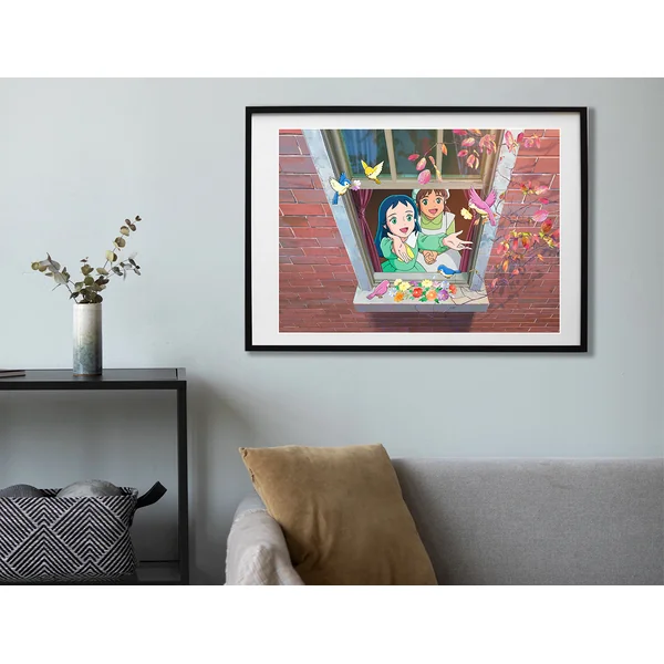 Puzzle Princesse Sarah "Le festin des oiseaux" 1000 pièces Les séries de Notre enfance 2024