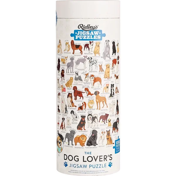 Puzzle Ridley's Games pour les amoureux des chiens 1000 pièces