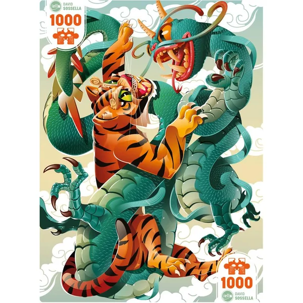 PUZZLE UNIVERSE - THE TIGER AND THE DRAGON 1000 PIECES