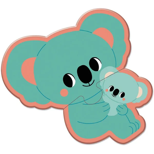 PUZZLES ÉVOLUTIFS ANIMAUX 2-3-4-5-6 PCS