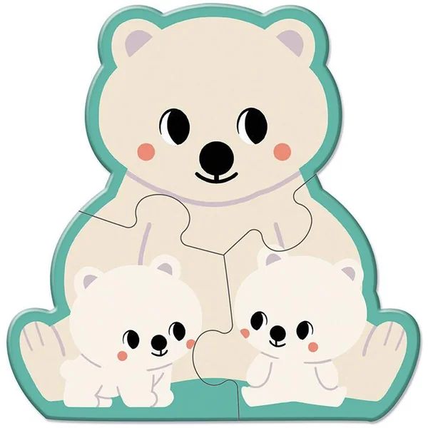 PUZZLES ÉVOLUTIFS ANIMAUX 2-3-4-5-6 PCS