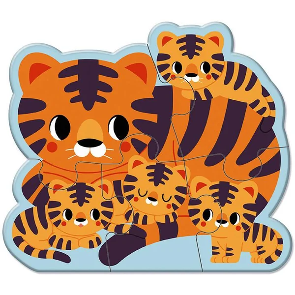 PUZZLES ÉVOLUTIFS ANIMAUX 2-3-4-5-6 PCS