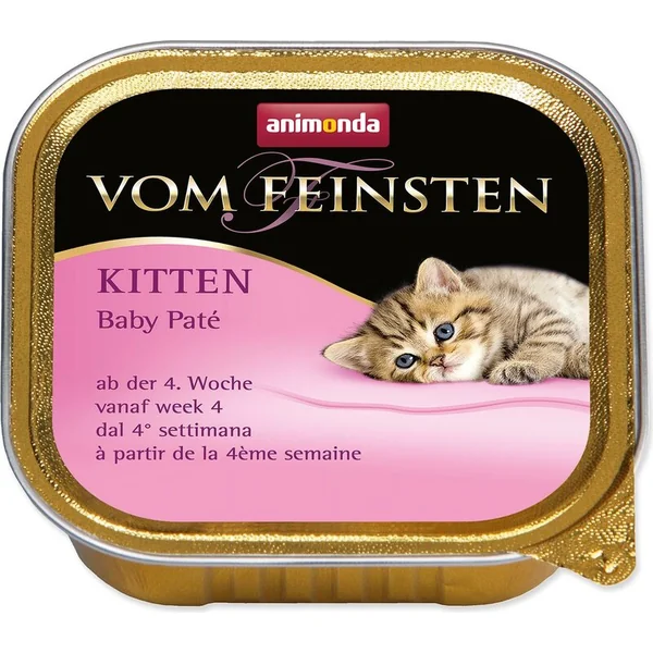 Pâté Animonda Vom Feinstein Kitten mélange de viande 100g