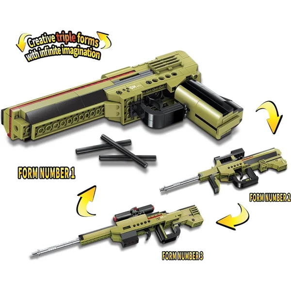 Qman Idées illimitées 4802 Dilemme d'arme 3 en 1