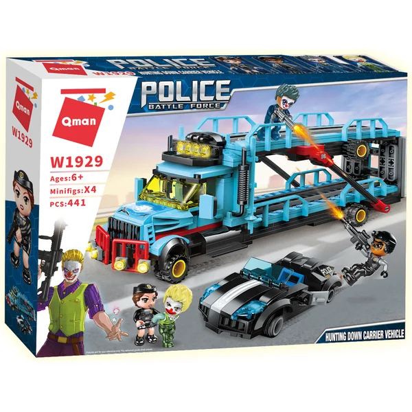 Qman Police Battle Force W1929 Attaque de camion