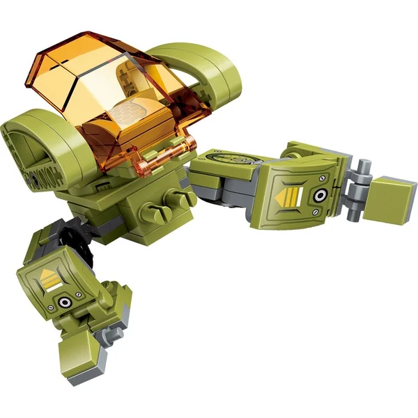 Qman Thunder Expedition Battle Car 1415 ensemble 8v1