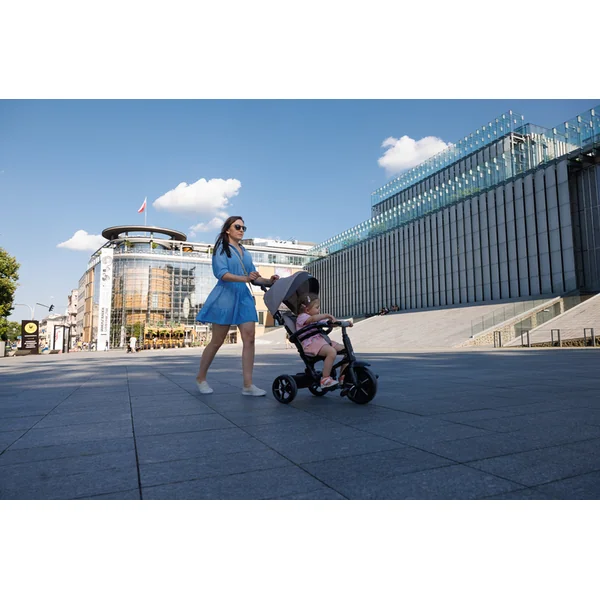 QPLAY Tricycle Rito star Blue, pliable, âge 10-72 mois