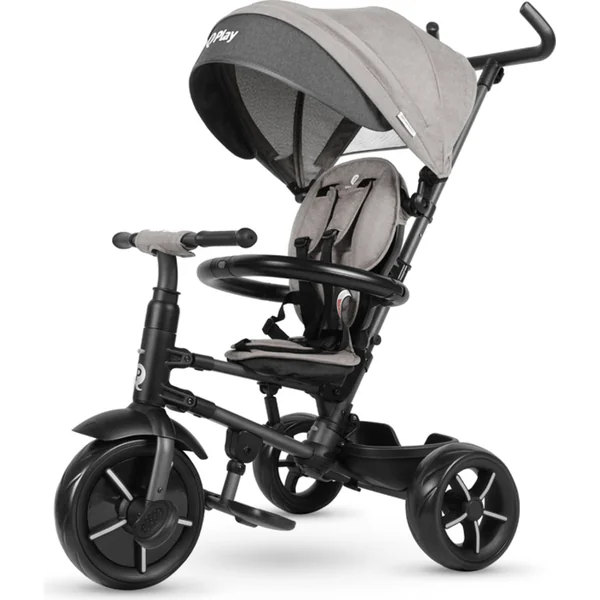 QPLAY Tricycle Rito star Grey, pliable, âge 10-72 mois