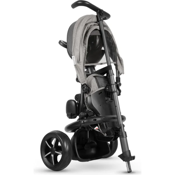 QPLAY Tricycle Rito star Grey, pliable, âge 10-72 mois
