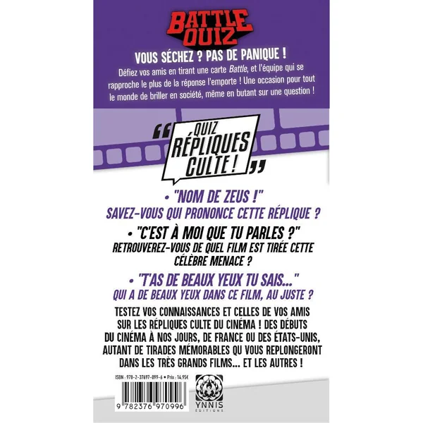 QUIZ REPLIQUES CULTE