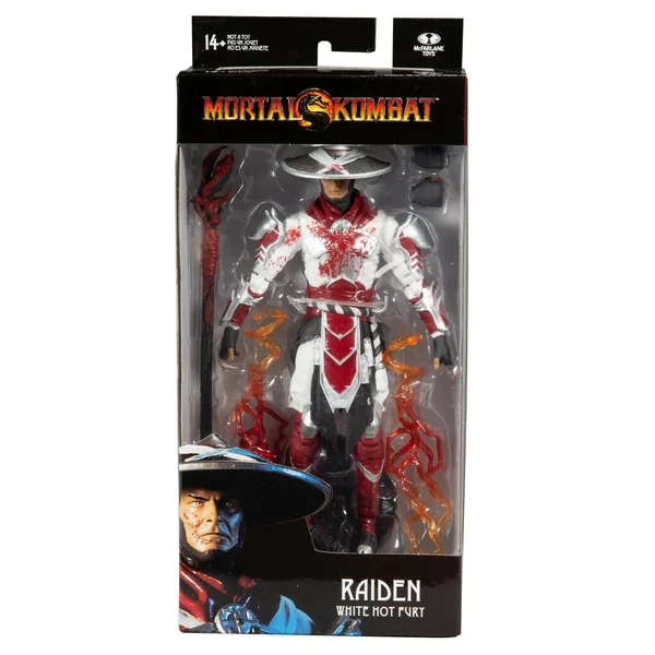 RAIDEN BLOODY FIGURINE MORTAL KOMBAT 4 McFARLANE TOYS 18 CM