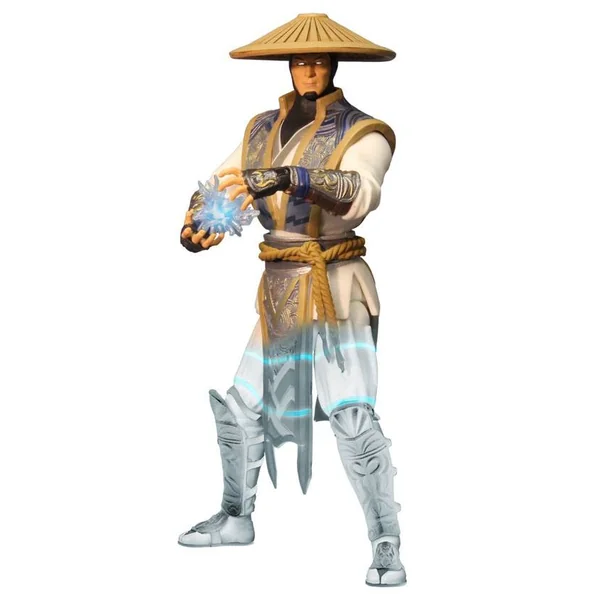 RAIDEN DISPLACER VARIANT FIGURINE MORTAL KOMBAT X MEZCO TOYS 15 CM