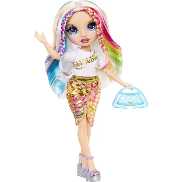 RAINBOW HIGH - GARDE-ROBE ARC-EN-CIEL AVEC POUPEE MANNEQUIN - AMAYA