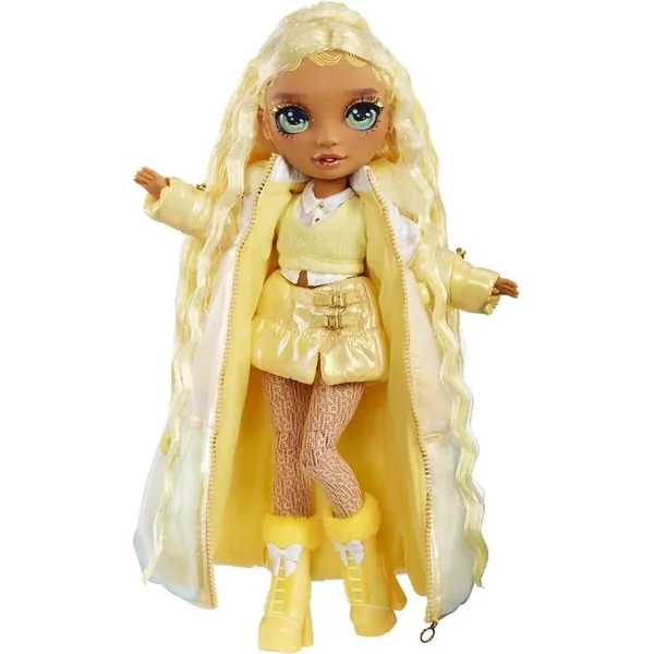 Rainbow High Poupée de mode d'hiver Sunny