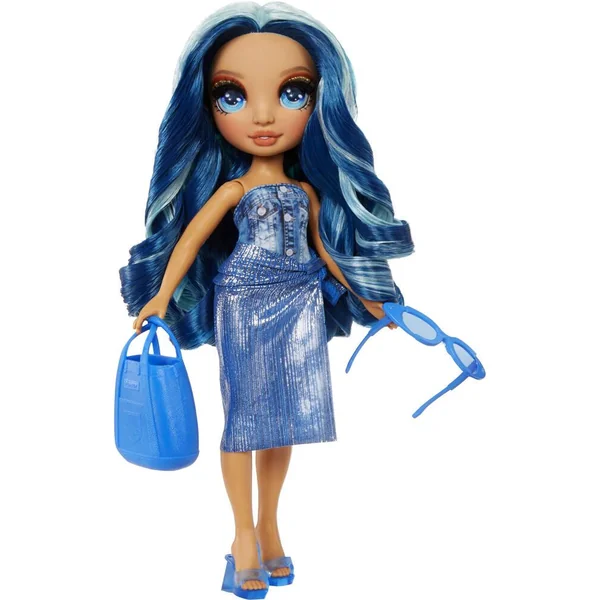 RAINBOW HIGH SWIM ET STYLE POUPEE MANNEQUIN 27 CM - SKYLER BLEU