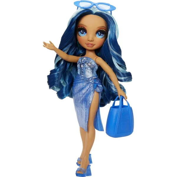 RAINBOW HIGH SWIM ET STYLE POUPEE MANNEQUIN 27 CM - SKYLER BLEU