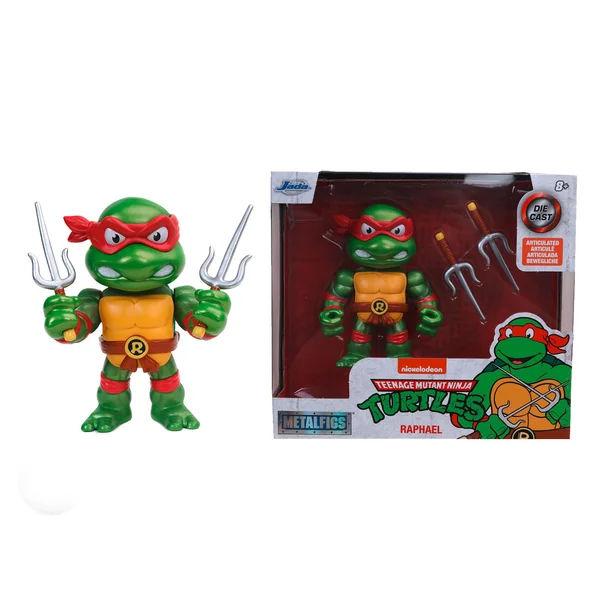 Raphael figurine Diecast Les Tortues Ninja Jada 10 cm