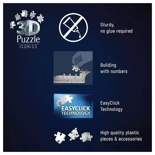 Ravensburger - Puzzles - Lamborghini Huracán EVO 3D Puzzle - Orange - 8+