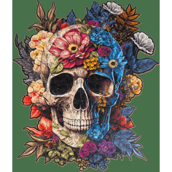 RECENTTOYS Puzzle en bois - Crâne