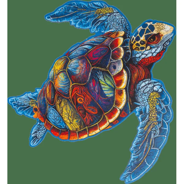 RECENTTOYS Puzzle en bois - Tortue