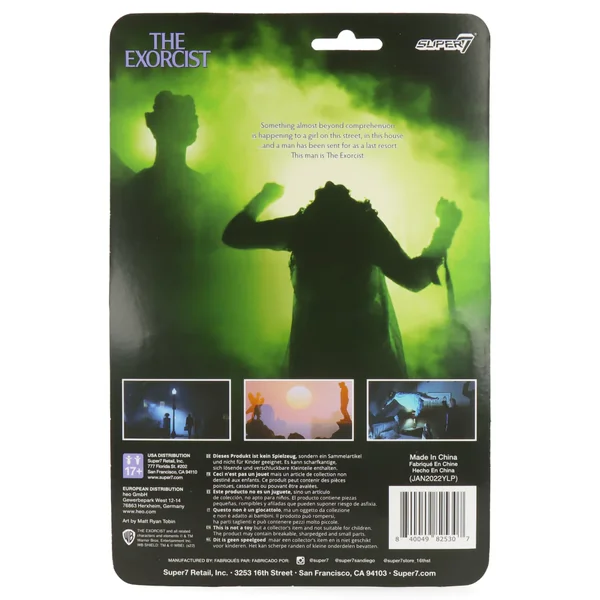 Regan Vomit Splatter figurine L’Exorciste ReAction Super7 10 cm