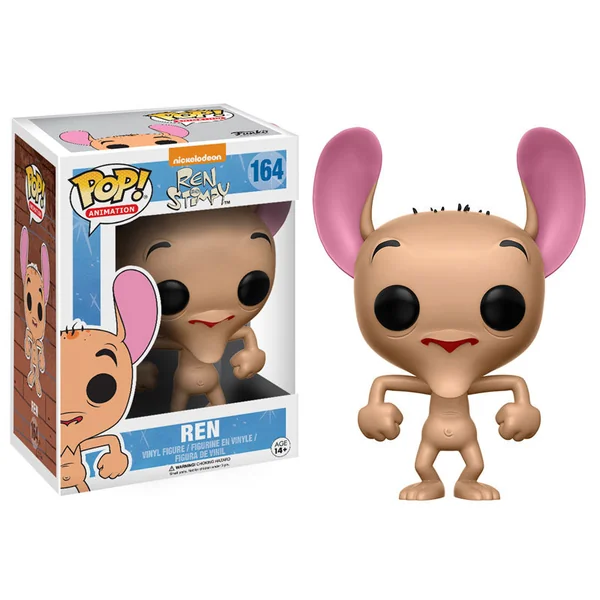 REN AND STIMPY: REN, FUNKO POP! ANIMATION #164 - figurine vinyl 10 cm