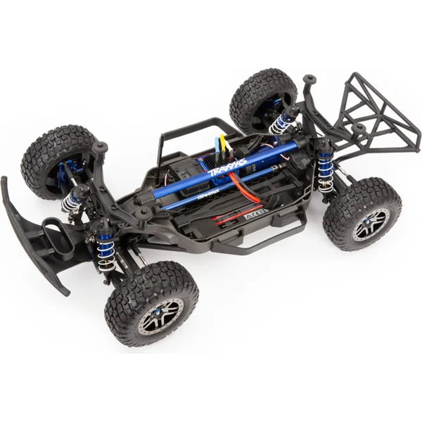 Renfort de châssis Traxxas bleu (ensemble)