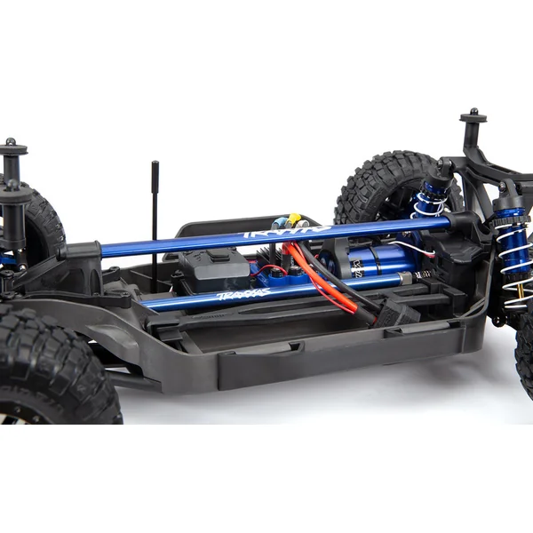 Renfort de châssis Traxxas bleu (ensemble)