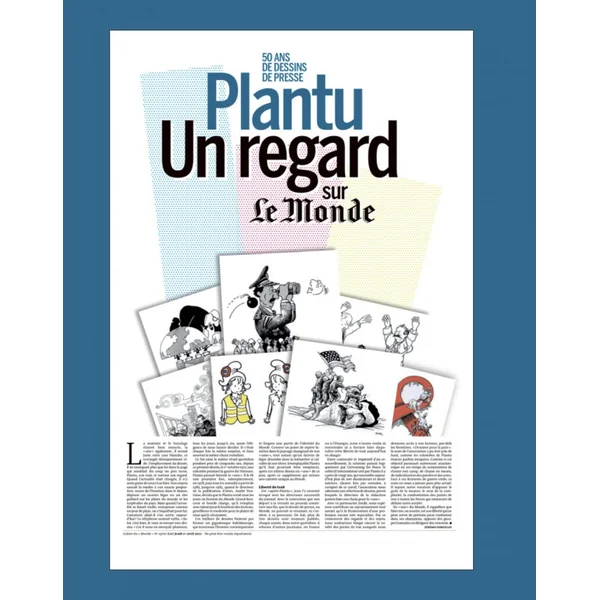 Revue TINTIN C'EST L'AVENTURE Hors-série N°2 : Plantu, Hergé un dialogue imaginaire (2022)