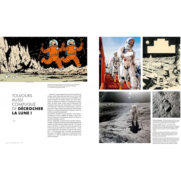 Revue TINTIN C'EST L'AVENTURE Hors-série N°4 : la nouvelle conquête de l'espace (2023)