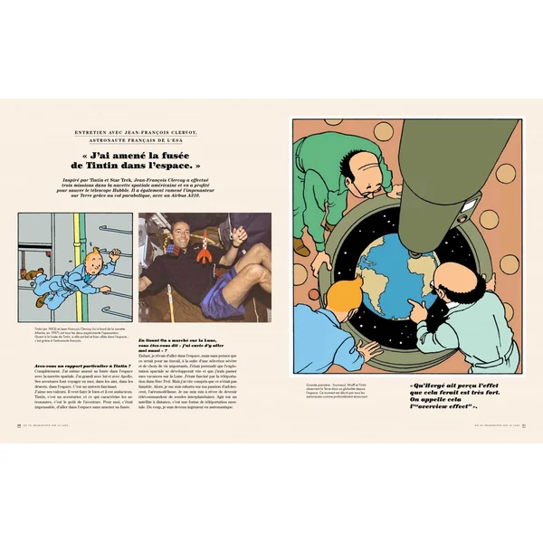 Revue TINTIN C'EST L'AVENTURE Hors-série N°4 : la nouvelle conquête de l'espace (2023)