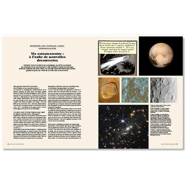 Revue TINTIN C'EST L'AVENTURE Hors-série N°4 : la nouvelle conquête de l'espace (2023)