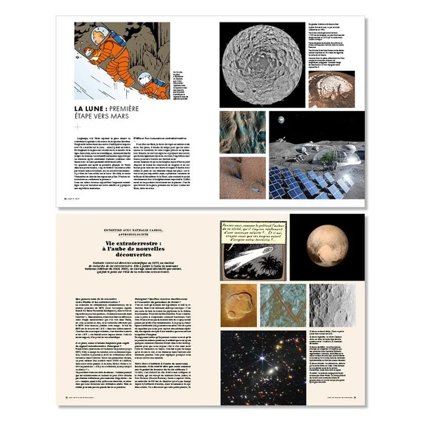 Revue TINTIN C'EST L'AVENTURE Hors-série N°4 : la nouvelle conquête de l'espace (Version Luxe 2024)