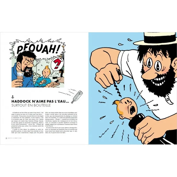 Revue TINTIN C'EST L'AVENTURE Hors-série N°5 : Haddock un homme à la mer (2024)