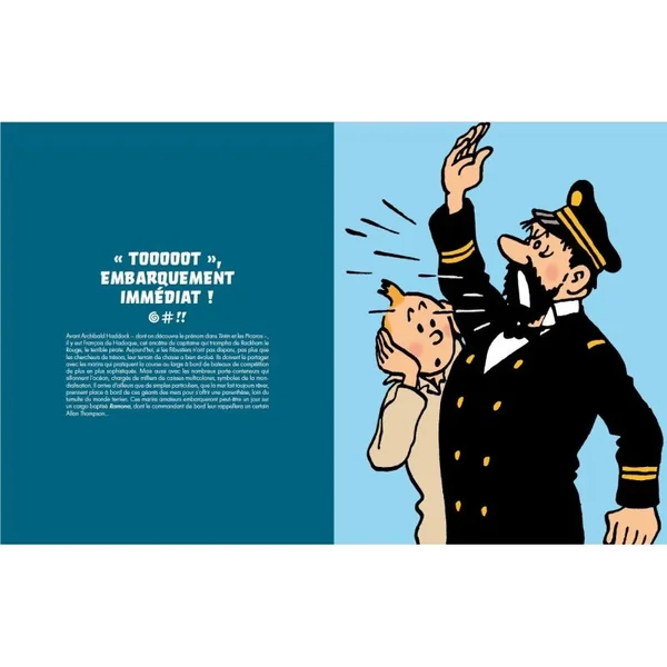 Revue TINTIN C'EST L'AVENTURE Hors-série N°5 : Haddock un homme à la mer (2024)