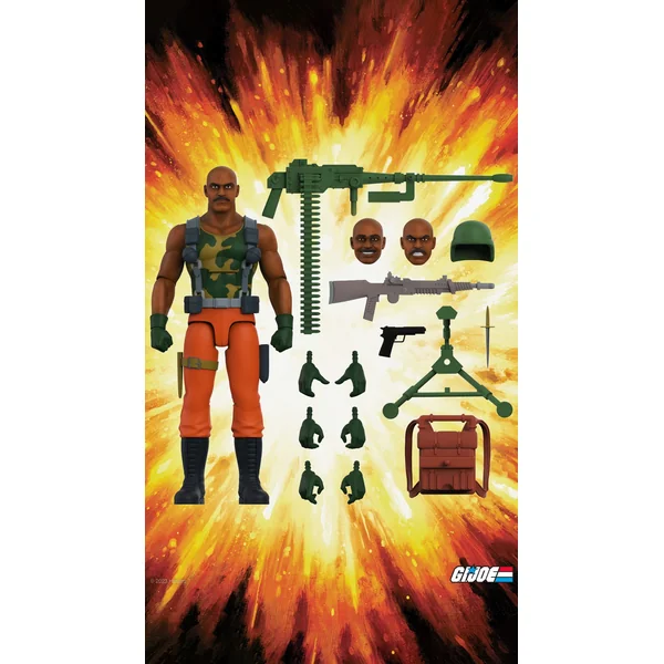 Roadblock figurine Ultimate G.I. Joe Super7 18 cm