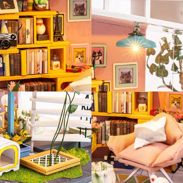 RoboTime miniature maison Mansarde