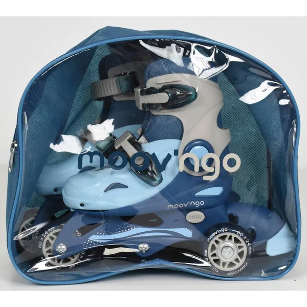 ROLLERS EVOLUTIFS 3 ROUES TAILLE 27-30 BLEU