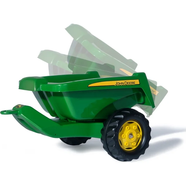 Rollytoys Remorque pour tracteur John Deere petit vert