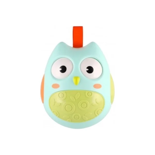 Roly Poly chouette en plastique 11cm avec son