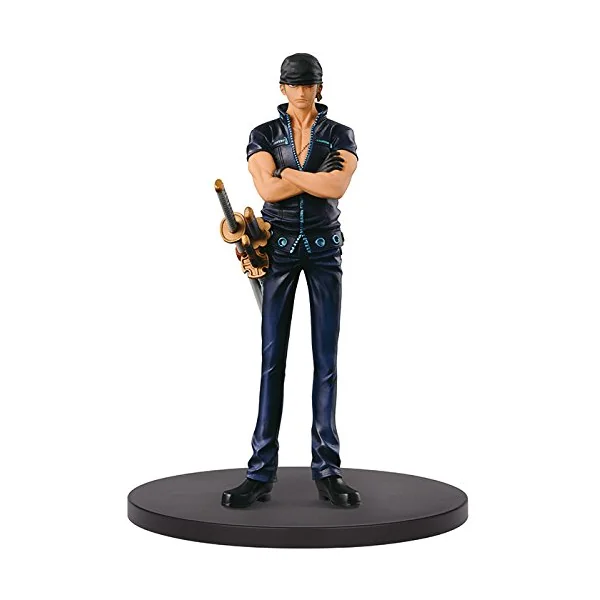 RORONOA ZORO FIGURINE ONE PIECE DXF GRANDLINE MEN FILM GOLD VOL. 3 BANPRESTO 16 CM